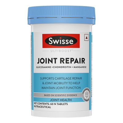 Swisse: Ultiboost Joint Repair Supplement with Glucosamine, Chondroitin & Manganese for Joint Mobility and Function - 60 Tablet