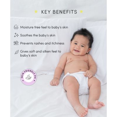 CITTA: Soothing Talc-Free Natural Baby Powder with Corn Starch & Oats - 200gm