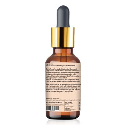 Teal and Terra: Coconut Monoi Oil - 30ml