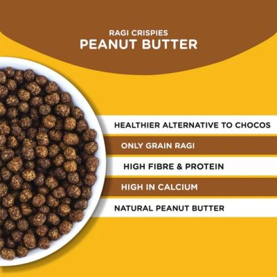 Murginns: Ragi Crispies Peanut Butter - 300 g