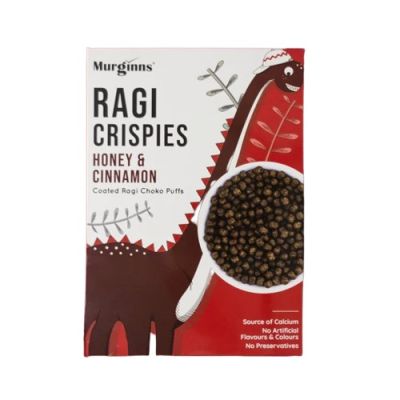 Murginns: Ragi Crispies Honey & Cinnamon - 200 g