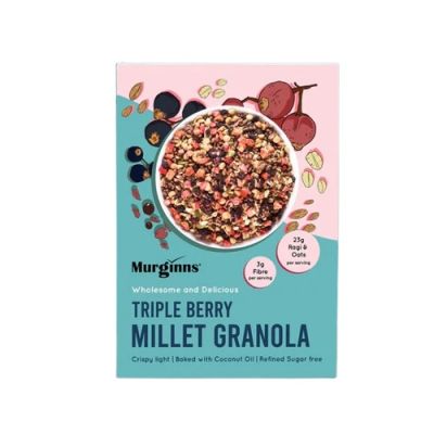 Murginns: Triple Berry Millet Gronola - 350 g
