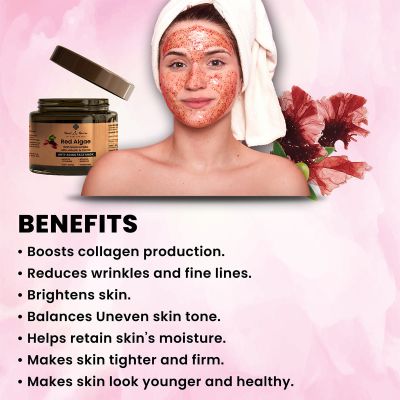 Teal and Terra: Red Algae Anti-Aging Face Mask - 100ml