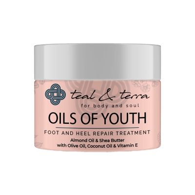 Teal and Terra: Foot And Heel Repair Treatment With Coconut & Olive Oil - 50ml