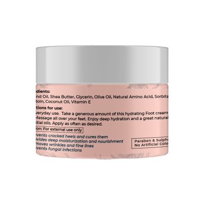 Teal and Terra: Foot And Heel Repair Treatment With Coconut & Olive Oil - 50ml