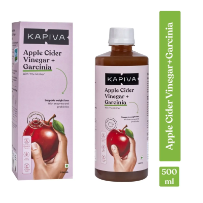 Kapiva: Apple Cider Vinegar + Garcinia - 500 ml