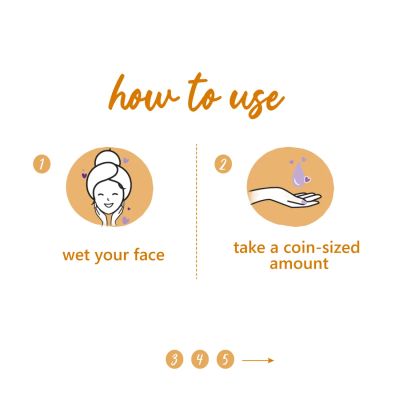 Plum: Chamomile & White Tea Brighten-Up Face Scrub - 75gm