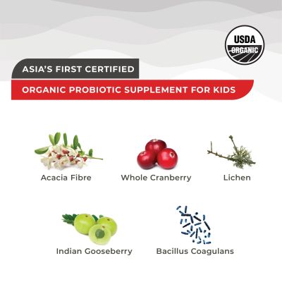 Wellbeing Nutrition: Marvel Thor Melts - Kids Organic Active Probiotic & Prebiotic, Vitamin C & D3- Cherry Flavor (30 Oral Thin Strips)