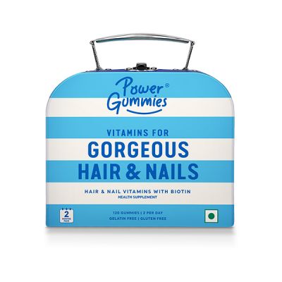Power Gummies: Hair & Nail Vitamins with Biotin - 120 Gummies