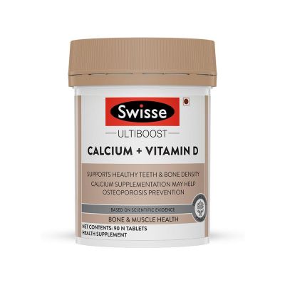 Swisse: Calcium and Vitamin D Tablets - 90 Tablets