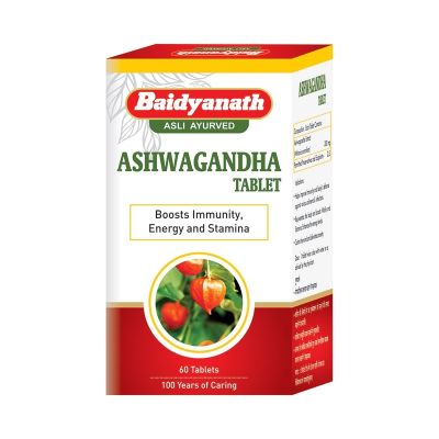 Baidyanath: Ashwagandha Tablet I Immunity Booster I 60 Tablets