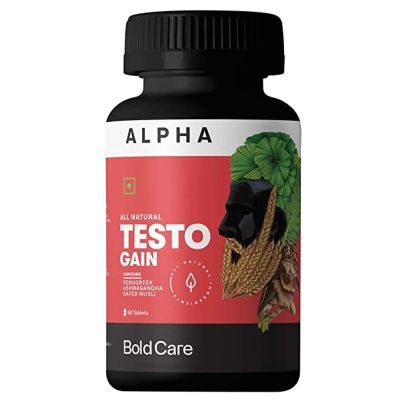 Bold Care: Alpha - Natural Testosterone Booster for Men (60 Tablets) - 76gm