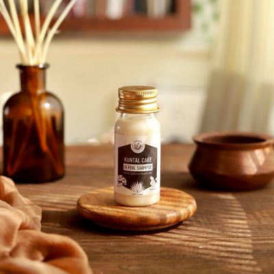 Amrutam: Kuntal Care Herbal Shampoo-Healthy, Natural & Dynamic Hair - 30 ml