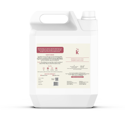 Koparo: Floor Cleaner - Rose & Jasmine - 5000ml