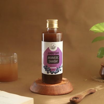 Amrutam: Amrutam Ayurvedic Sharbat With Falsa - Single Bottle - 200 ml