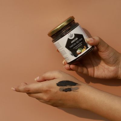 Amrutam: Charcoal Face Mask - Single Jar - 150 gm