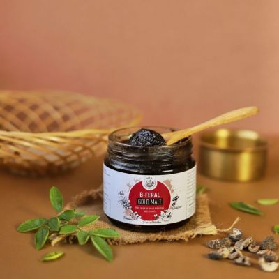 Amrutam: B Feral Gold Malt -Improves Stamina, Sexual Health & is a Herbal Immunity Booster - 400 g