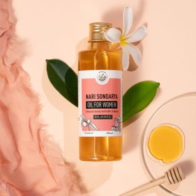 Amrutam: Nari Sondarya Oil- Enhances beauty and health of women - 200 ml