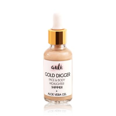 AULI: Gold Digger Face Highlighting Illuminating Strobe Serum - 30ml