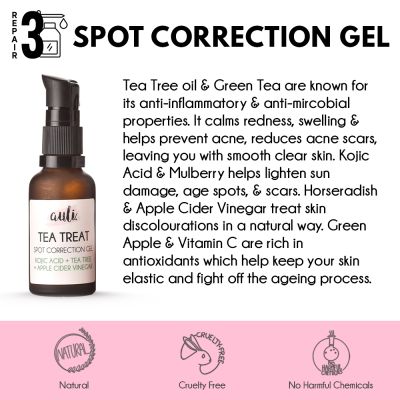 AULI: Tea Treat - Spot Correction Gel - 30gm