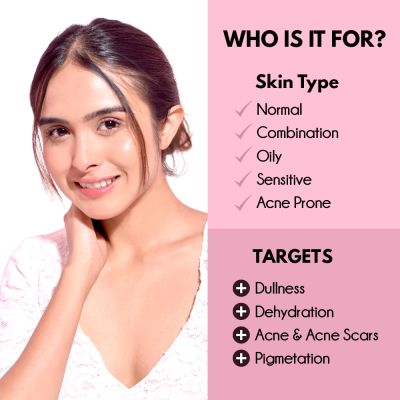 AULI: Let It Glow Brightening Anti-Acne Anti-Ageing Exfoliating Anti-Tan Glowing Facial Cream for All Skin Types - 60gm