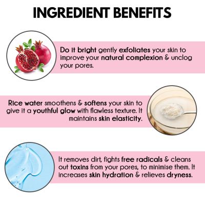 AULI: AHA 5% and Pomegranate Exfoliating Scrub - 50gm