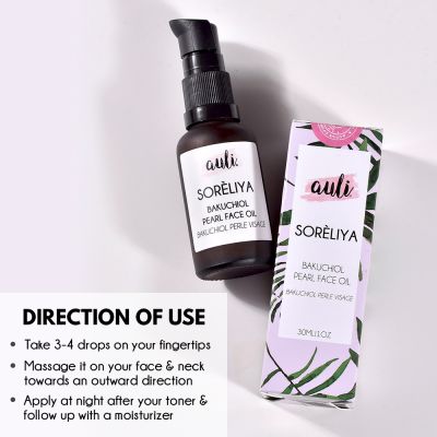 AULI: Soreliya Hydrating Moisturising Anti-Ageing Rejuvenating Anti-Pigmentation Facial Oil - 30ml