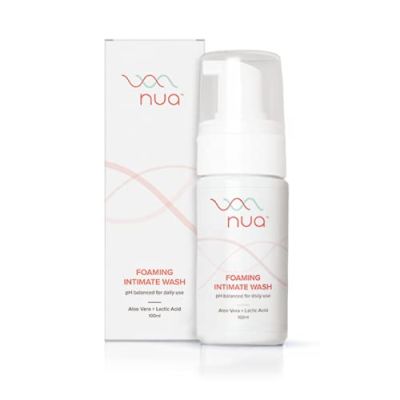Nua : Foaming Intimate Wash with Aloe Vera + Lactic Acid - 100ml