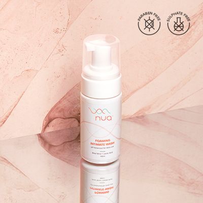 Nua : Foaming Intimate Wash with Aloe Vera + Lactic Acid - 100ml