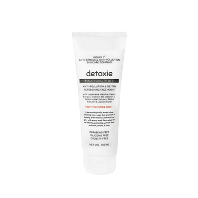 Detoxie: Anti-Pollution & De-Tan Refreshing Face Wash - (100 ml)