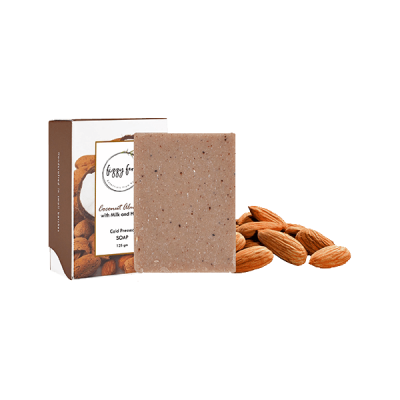 Fizzy Fern: Coconut and Almond Soap - (125 gm)