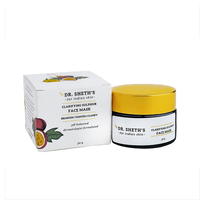 Dr. Sheth's: Clarifying Sulphur Face Mask - (30 gm)