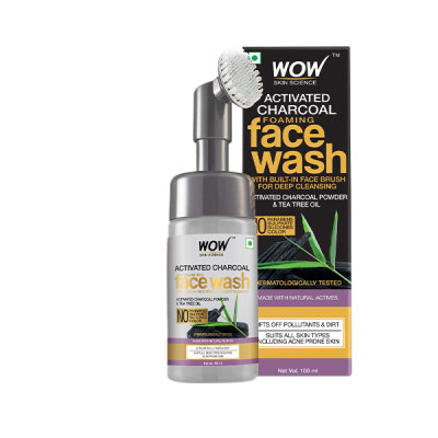 WOW: Charcoal Foaming Face Wash