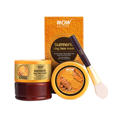 WOW: Turmeric Clay Face Mask