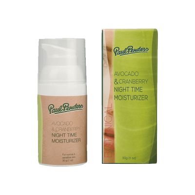 Paul Penders: Avocado & Cranberry Night Time Moisturizer - 30g