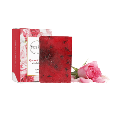 Fizzy Fern: Himalayan Rose Soap - (125 gm)