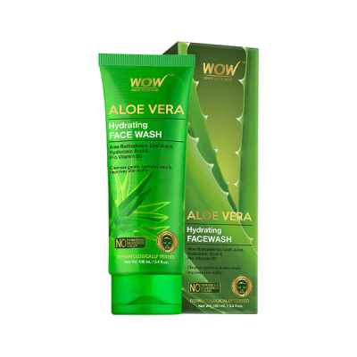 WOW: Aloe Vera Face Wash, 100 ml