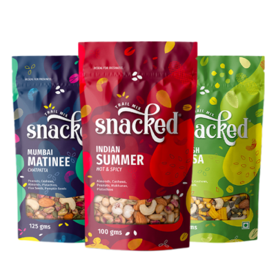 Snacked: 3  For The Price of 2 - Mumbai Mattinee, Salsa, Summer