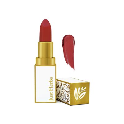 Just Herbs: Peachy Coral Lipstick