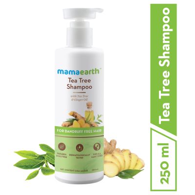 Mamaearth: Tea Tree Shampoo for Dandruff Free Hair - 250ml