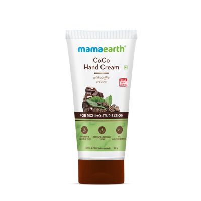 Mamaearth: CoCo Hand Cream with Coffee and Cocoa for soft hands - 50gm