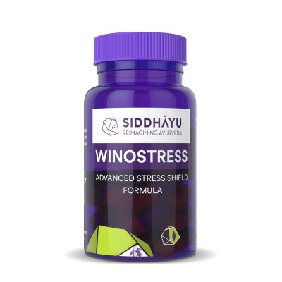 Siddhayu: Winostress For Body, Mind Relaxation - 30 Caps