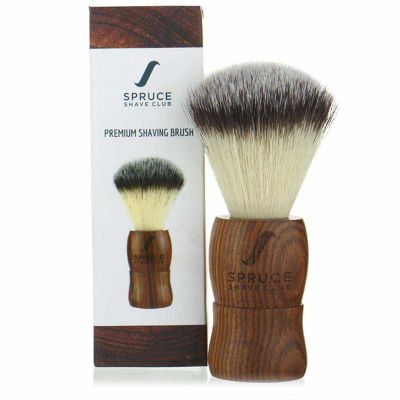 Spruce Shave Club: Genuine Wood Shaving Brush