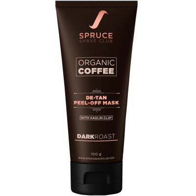 Spruce Shave Club: Organic Coffee De Tan Peel Off Mask