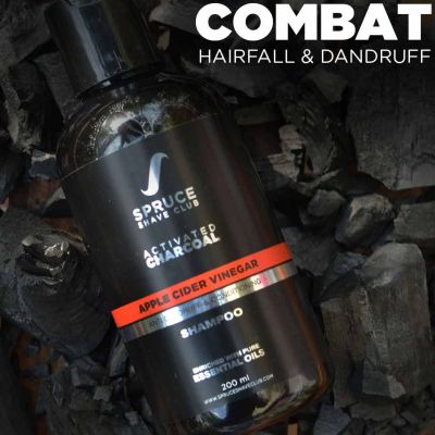 Spruce Shave Club: Anti Dandruff Charcoal Shampoo