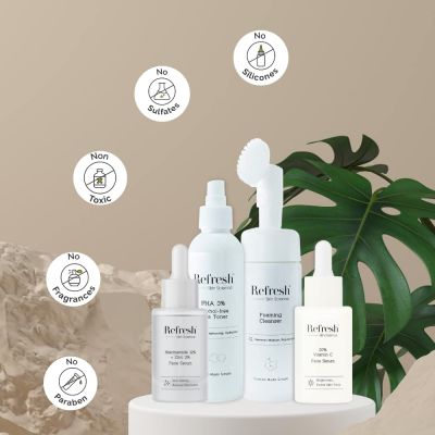 Refresh Skin Sciences: Oily Skin Essentials Kit - Set of 8