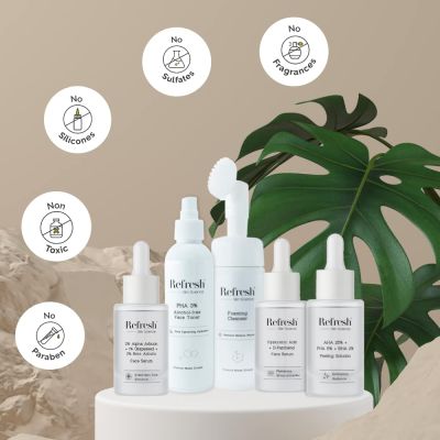 Refresh Skin Sciences: Skin Brightening Kit- Set of 6