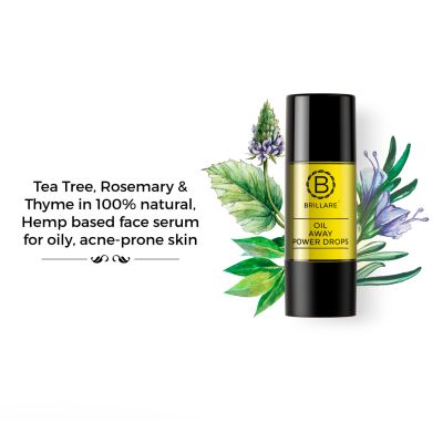 Brillare: Oil Away Power Drops For Acne Prone Skin - 15ml