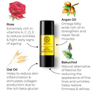 Brillare: Age Revival Power Drops For Ageing Skin - 15ml
