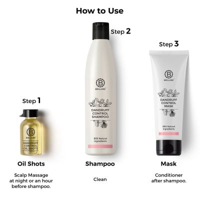 Brillare: Dandruff Control Treatment Combo